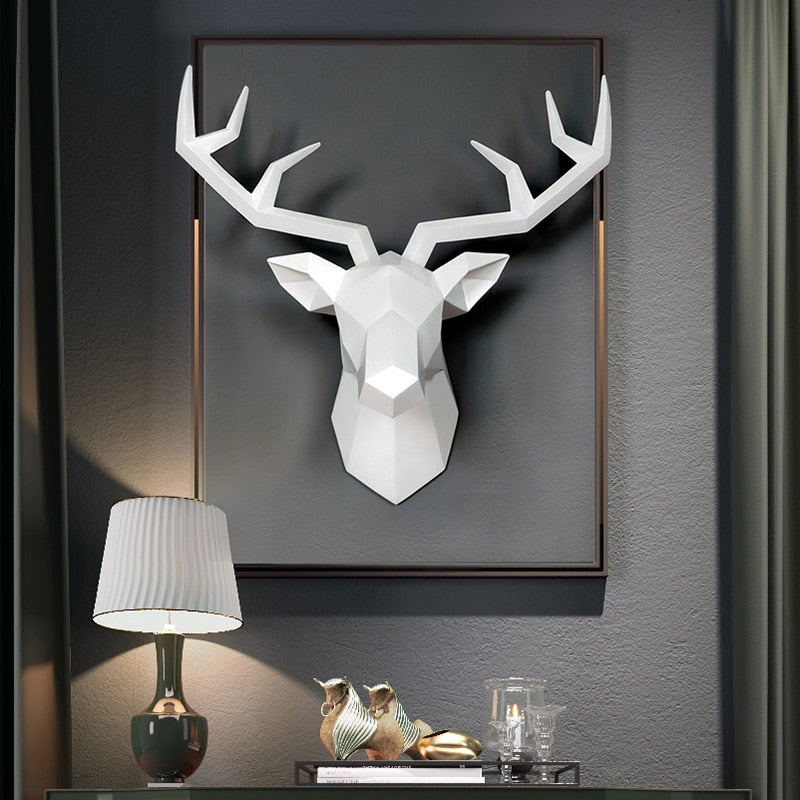 DEER WALL SCULPTURE