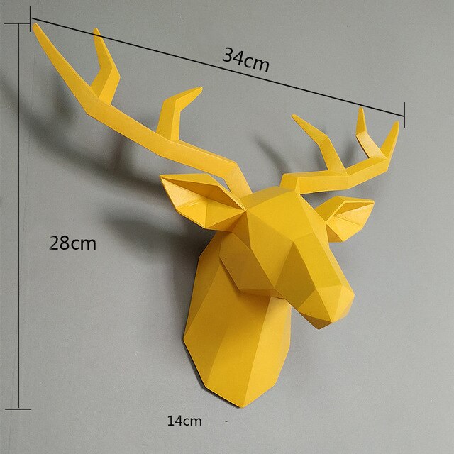 DEER WALL SCULPTURE