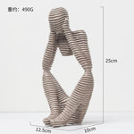 Load image into Gallery viewer, ABSTRACT THINKER PEOPLE SCULPTURE
