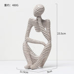 Load image into Gallery viewer, ABSTRACT THINKER PEOPLE SCULPTURE
