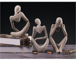 Load image into Gallery viewer, ABSTRACT THINKER PEOPLE SCULPTURE
